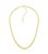 Colar Dourado Fita 4mm 35cm + 10 Extensor Banhado a Ouro 18k - Imagem 3