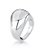 Anel Oval Curve Banho ouro 18k - Imagem 3