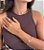 Bracelete Pérola Shell Curvo Banho Ouro 18k - Imagem 4