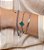 Pulseira Riviera Zircônias Lilás Ródio Branco 3 Pontas - Imagem 1