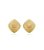 Conjunto Brinco e Colar Losango Banho Ouro 18k - Imagem 5