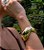 Maxi Bracelete Orgânico Silvia Banhado Ouro 18k - Imagem 3