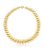 Choker Aro Gomos Lisos Banhado a Ouro 18k - Imagem 2