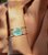 PRÉ-VENDA Bracelete Duplo Resina Verde Banho Ouro 18k - Imagem 2