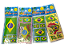 cartela de stickers adesivos variados - 25 unid - Imagem 2