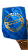 Saquitel Dizimo do Obreiro Aprovado Veludo azul - Imagem 4