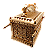 Arca da Aliança Luxo Grande Dourada 30cm GG - Imagem 2