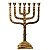 Candelabro Dourado 12 Tribos Luxo Médio - Imagem 4