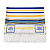 Talit /Estola Sacerdotal Réplica de Israel – azul - Imagem 6