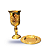 Taça De Jerusalém Grande De Santa Ceia com pires importado - Imagem 5