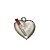 Pingente de coração - 100 UNIDADES - Imagem 1