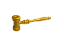 Martelo da Justiça de acrílico Dourado Porta Óleo - Imagem 5