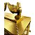Arca da Aliança de Metal Dourada Luxo 100 CM - Imagem 2