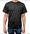 Camiseta Preta 100% Poliéster Gola Careca - 1 unid - Imagem 2