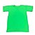 Camiseta verde fluorescente 100% Poliéster Gola Careca - 1 unidade - Imagem 1