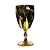 taça acrílico relevo dourada 300ml Ótima Qualidade - Imagem 3