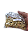 chaveiro cajado dourado metal - Imagem 4