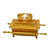 Arca Da Aliança Dourada De Acrílico Pequena - 10 Unidades - Imagem 2