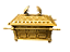 Arca da Aliança Dourada Bronze Natural 15 cm - Imagem 1