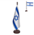 Bandeira De Mesa Israel 14x21 cm com pedestal - Imagem 1
