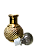 Jarro Consagrador de Vidro Dourado detalhado Bola P - Imagem 2