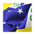 Bandeira Bandeira Do Brasil Linda costurada 55x54 cm - Imagem 2