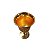 Cálice Europeu Metal Dourado 30ml importado (unidade) - Imagem 2