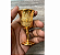 Cálice Europeu Metal Dourado 30ml importado (unidade) - Imagem 4