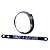 Pulseira Emborrachada Contra o Crack Azul - 25 unidades - Imagem 2