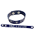 Pulseira Emborrachada Contra o Crack Azul - 25 unidades - Imagem 1