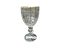 Taça de Cristal Kosher 95ml c/  borda Dourada - Imagem 1