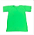 Camiseta verde fluorescente 100% Poliéster Gola Careca - 10 unidade - Imagem 1