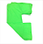 Camiseta verde fluorescente 100% Poliéster Gola Careca - 10 unidade - Imagem 3