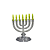 Candelabro acrílico transparente- Porta óleo - 50 unidades - Imagem 1
