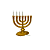 Candelabro acrílico Dourado - Porta óleo - 50 unidades - Imagem 3