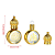 Consagrador Importado Imperial Flor Dourado Mini roll-on - Imagem 2