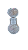 Consagrador porta azeite de vidro transparente com tampa - Pequeno - Imagem 1