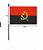 Bandeira de Mesa Angola 14x21 cm com pedestal - Imagem 1