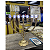 Candelabro menorah de Acrílico Dourado com Lâmpada - Imagem 2