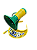 Viseira Com Corneta Vuvuzela Divertida Brasil Copa Do Mundo - Imagem 1