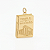 Pingente Templo De Salomão - Dourado - Sem Corda - Imagem 1