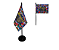 Kit Culto de Missões Igreja 1 - 100 Marcadores + 100 Folhetos + 1 Bandeira de Mesa - Imagem 3