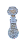 Consagrador porta azeite de vidro transparente com tampa Diamante - Pequeno - Imagem 1
