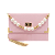 Bíblia Bolsa da Mulher Premium ARC Rosa Pink Trabalhada - Alça Em Pérolas - Imagem 1