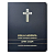 Bíblia Sagrada Cruz Preta Média | ARC | Letra Maior | Harpa Avivada e Corinhos | Capa Premium Luxo - Imagem 1