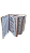 Bíblia Sagrada Jumbo Harpa Corinhos Luxo Capa Bege Courino - Imagem 3