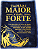 Saquitel de Veludo Mão Forte de Deus - Velboa Azul Marinho e Estampa Dourada - Imagem 1