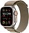 Apple Watch Ultra 2 49mm GPS+Cellular - Caixa Titânio Natural, Pulseira Loop Alpina Oliva ․ - Imagem 1