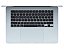 MacBook Air 15" - M4 - 24GB - 512GB SSD - Azul-Céu ․ - Imagem 2