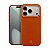 Capa MagSafe Tech Couro iPhone 17 Pro Marrom ․ - Imagem 1